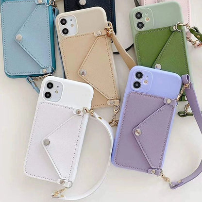 Crossbody Card Holder Mobile Cover (All Models Available)