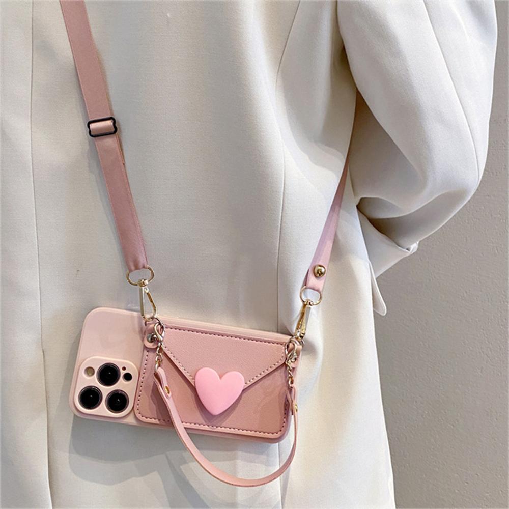 Crossbody Card Holder Mobile Cover (All Models Available)