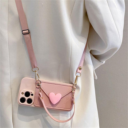 Crossbody Card Holder Mobile Cover (All Models Available)