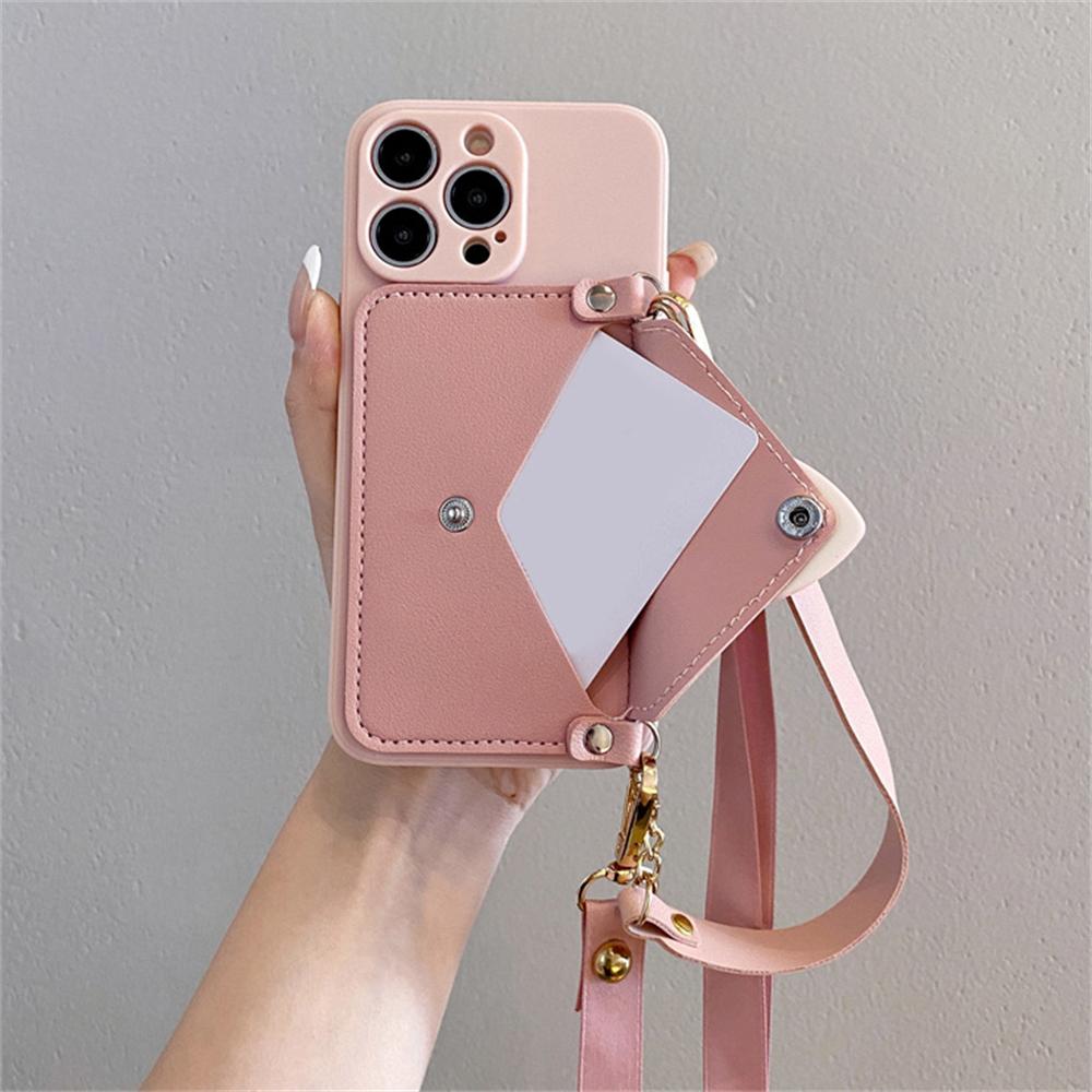 Crossbody Card Holder Mobile Cover (All Models Available)