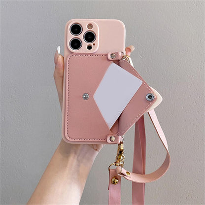 Crossbody Card Holder Mobile Cover (All Models Available)